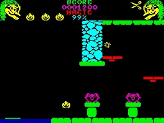 Cauldron I & II back cover for ZX Spectrum